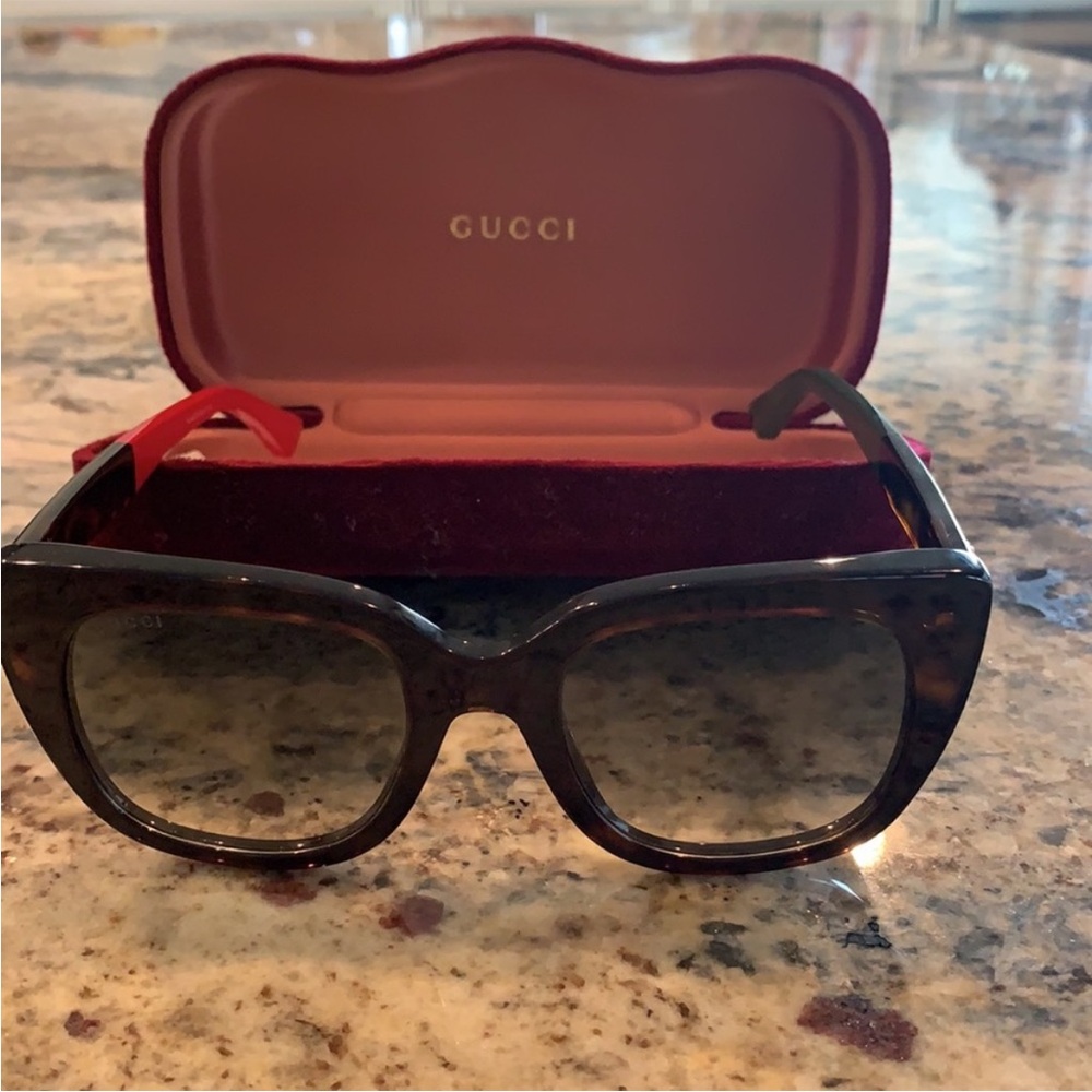 Gucci Women's Brown Sunglasses